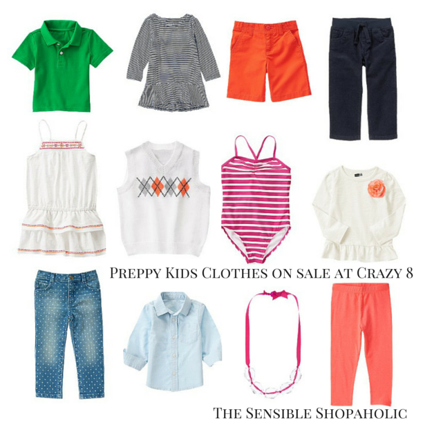 Preppy Kids Clothes on sale at Crazy 8