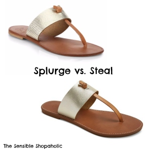 Sandals Splurge vs. Steal
